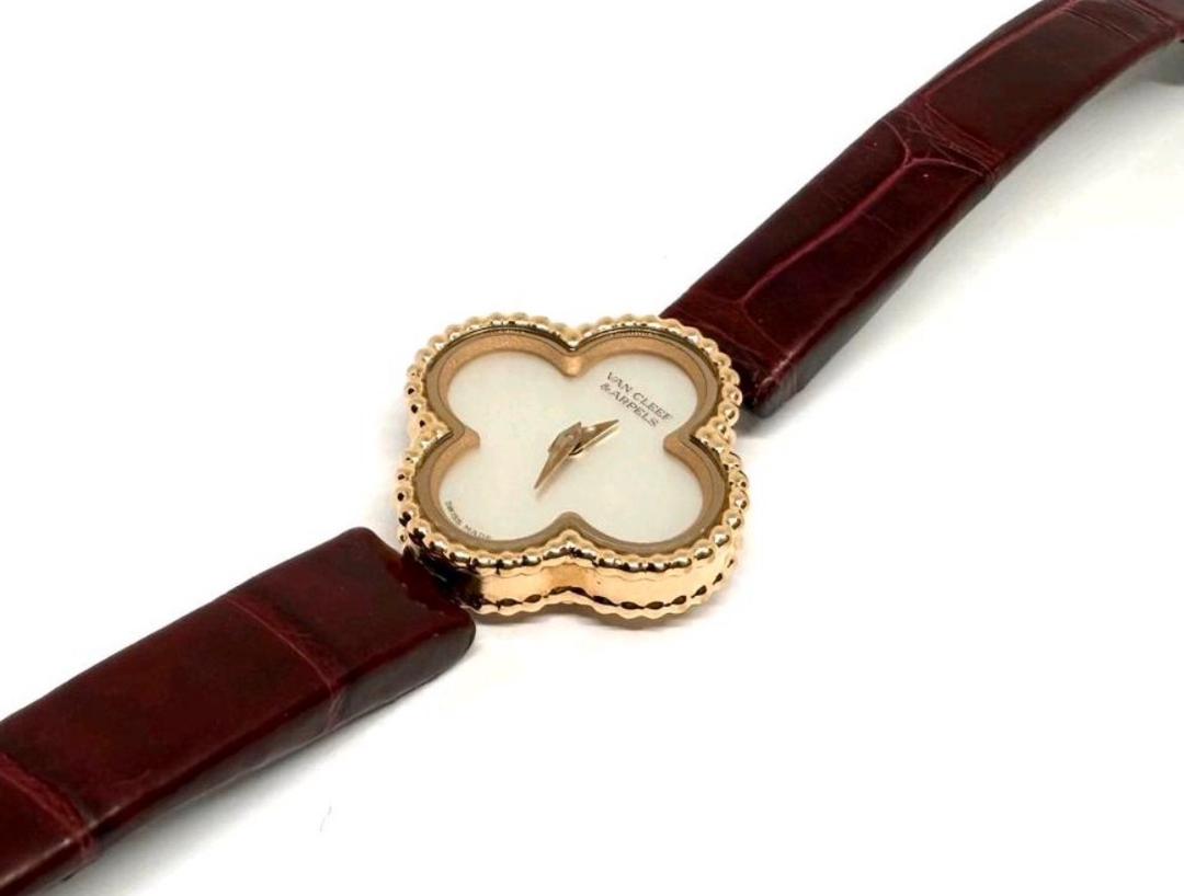 Van Cleef & Arpels Sweet Alhambra Or Rose 18 carats Nacre VCAR08SF00 – Image 3