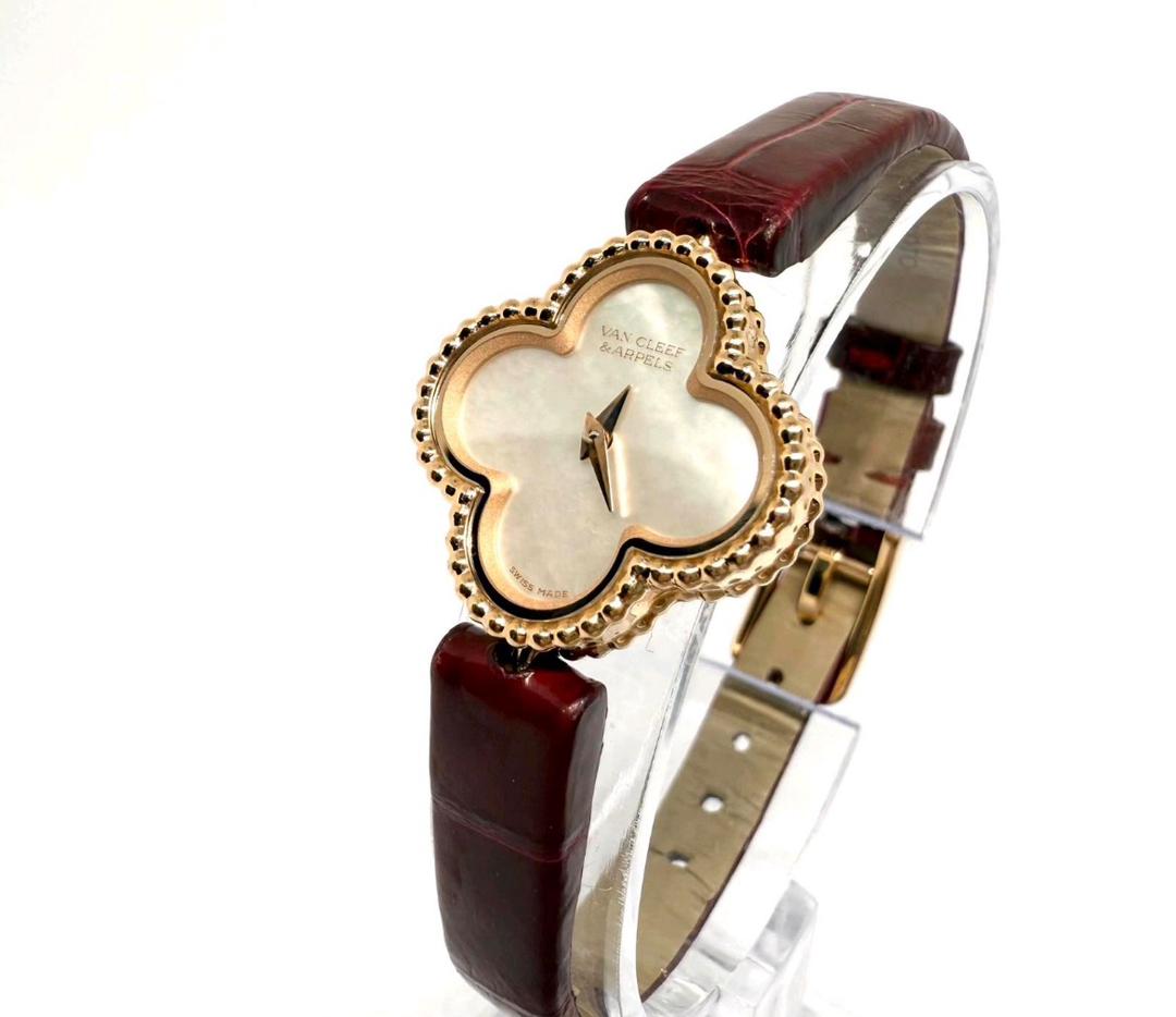 Van Cleef & Arpels Sweet Alhambra Or Rose 18 carats Nacre VCAR08SF00 – Image 5