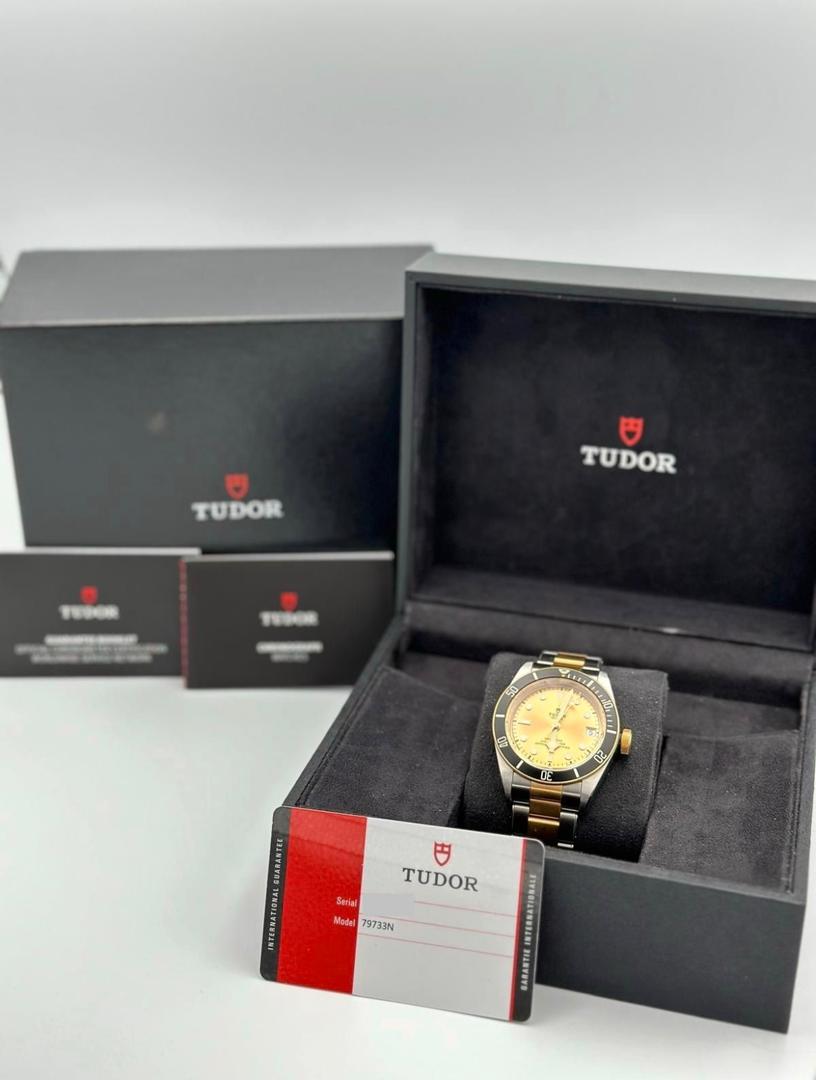 TUDOR Black Bay S&G 79733N - Acier/Cadran Champagne Or