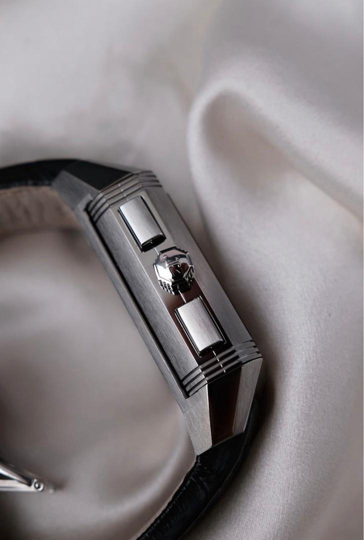 Jaeger-LeCoultre Squadra World Chronograph 702 T 470 Boîte + Papiers d'origine – Image 9