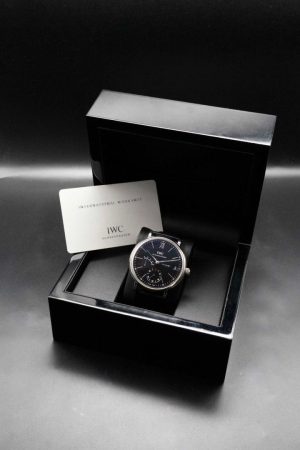 IWC Portofino IW510102 Noire 8 Jours 2016 Papiers