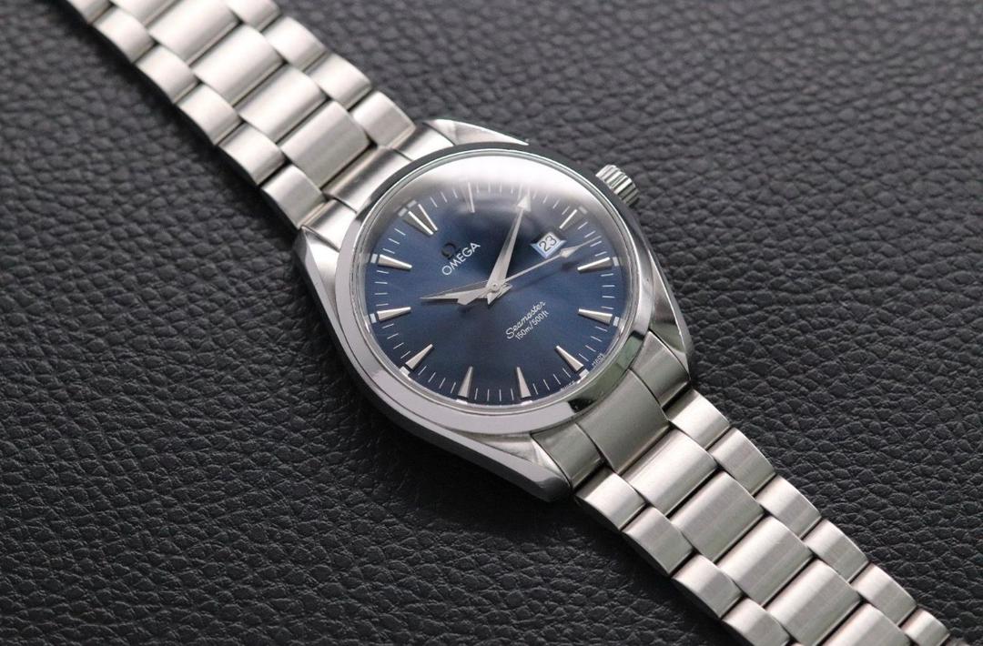 Omega Seamaster Aqua Terra 2517.80 Bleue 2007 Papiers – Image 5