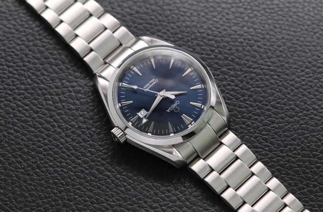 Omega Seamaster Aqua Terra 2517.80 Bleue 2007 Papiers – Image 9