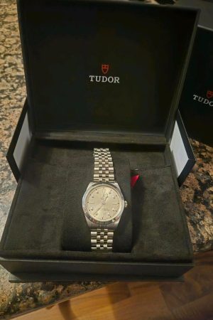 Tudor Black Bay One 36 sertie de diamants, garantie constructeur - 29/01