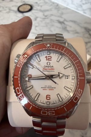 Omega Seamaster Planet Ocean 44 mm Orange 21530442104001 Garantie