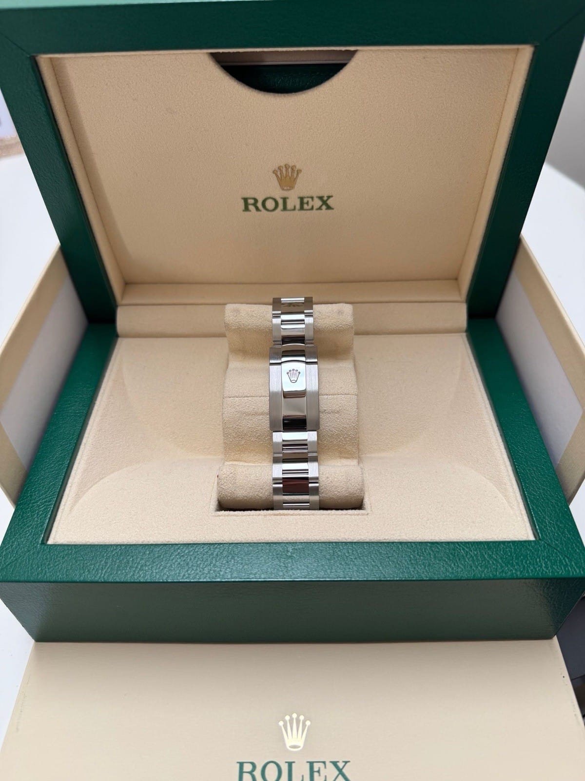Rolex Datejust 41 Cadran Wimbledon 126300 Acier Oyster 2021 Boîte et papiers – Image 7