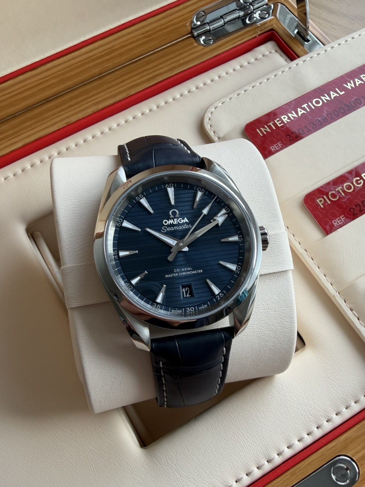 OMEGA Seamaster Aqua Terra 150M Bleu 2021 38mm 220.13.38.20.03.001