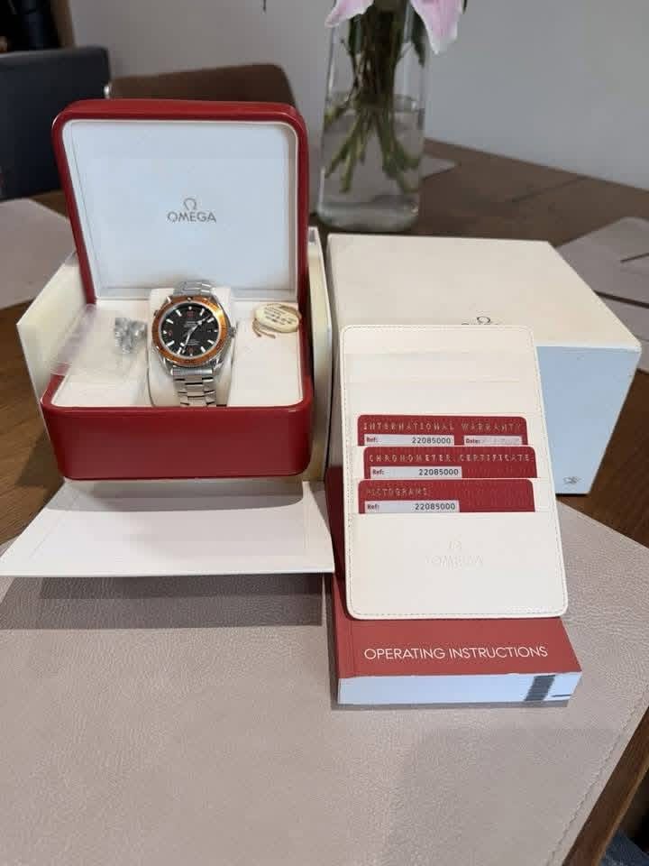 Omega Seamaster Planet Ocean Chronomètre Co-Axial 600 m / 2000 ft – Réf. 2208.50.00 – Image 9