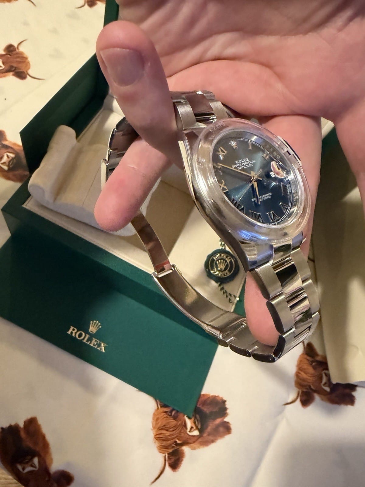 Rolex Datejust 41 Oyster M126300-0017 de 2025, avec boîte et papiers. – Image 3