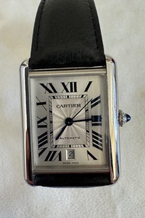 Montre homme Cartier Tank Must XL Automatique Argent - WSTA0040