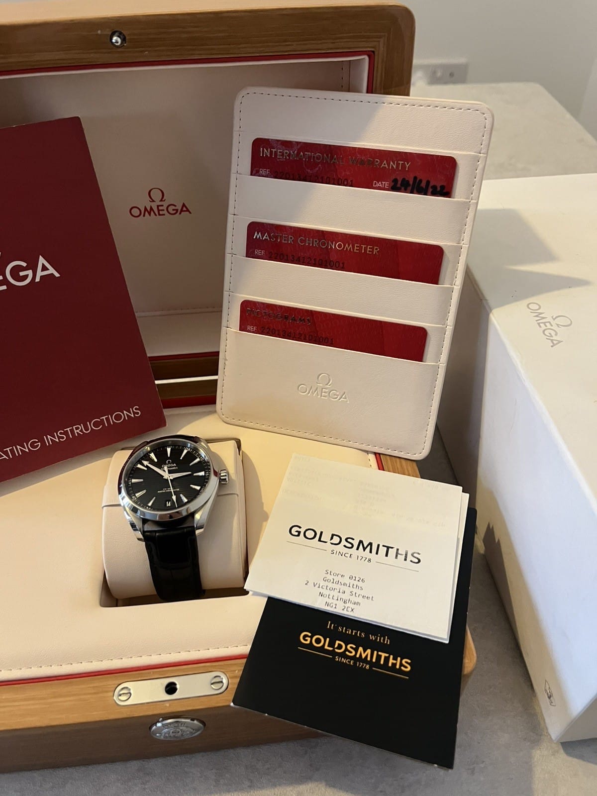 OMEGA Seamaster Aqua Terra Noire 2022 150M 41mm 220.13.41.21.01.001 – Image 2
