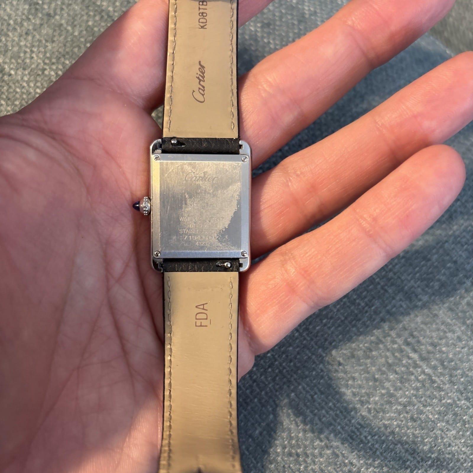 Cartier Tank Must Large | Réf. WSTA0041 | Ensemble complet | Excellent état. – Image 8
