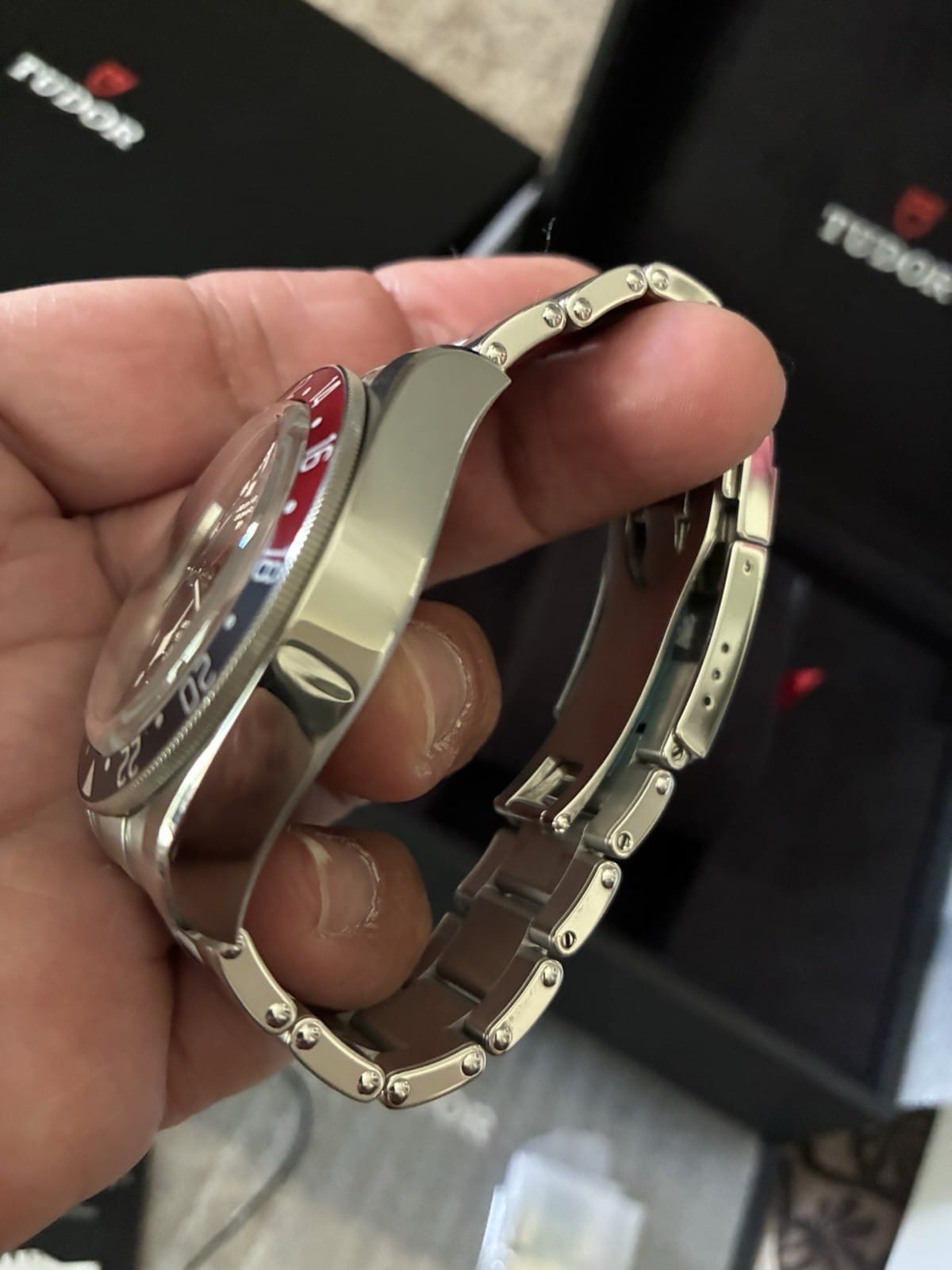 Montre homme TUDOR GMT Pepsi - Black Bay - 79830RB, boîte et papiers – Image 3