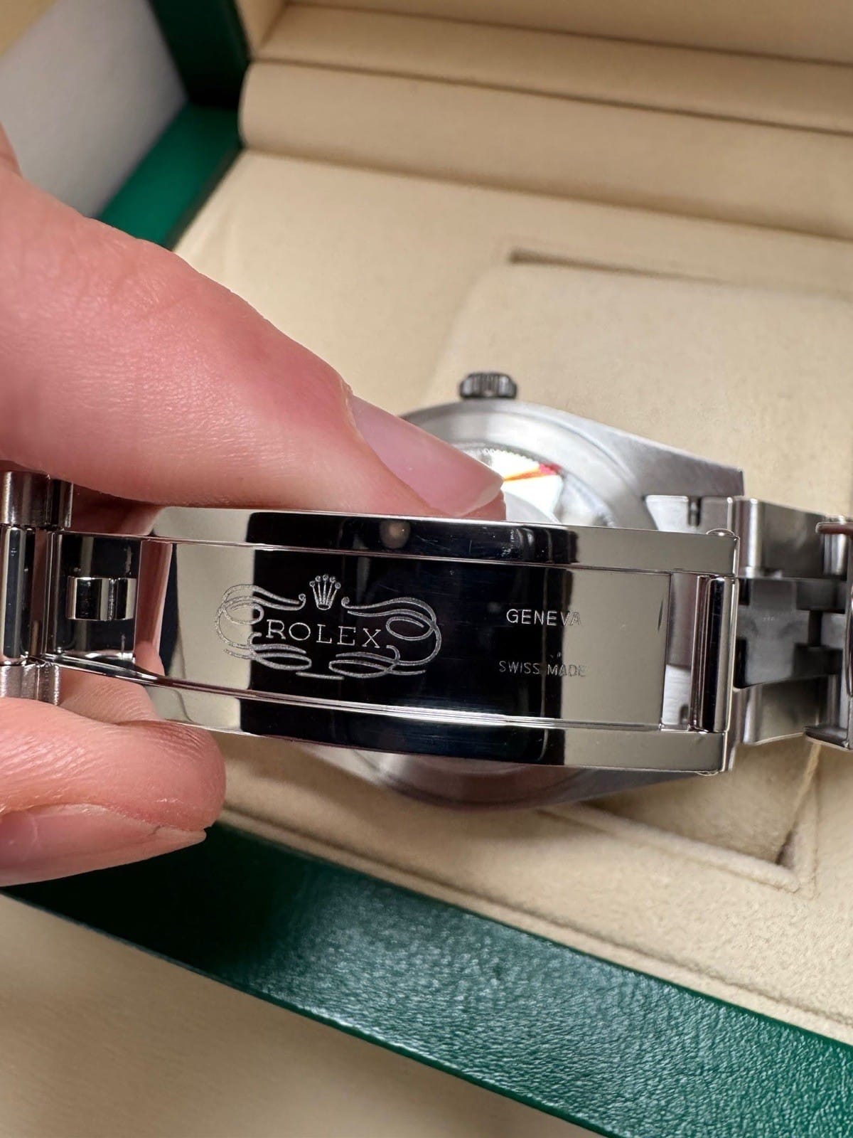 Rolex Datejust 41 Cadran Wimbledon 126300 Acier Oyster 2021 Boîte et papiers – Image 6