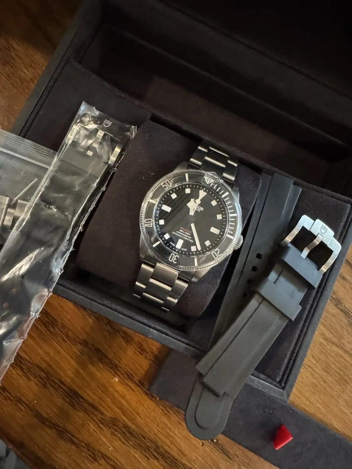 Montre TUDOR Pelagos 39 mm en titane, automatique, cadran noir, référence 25407N (2024) – Image 3