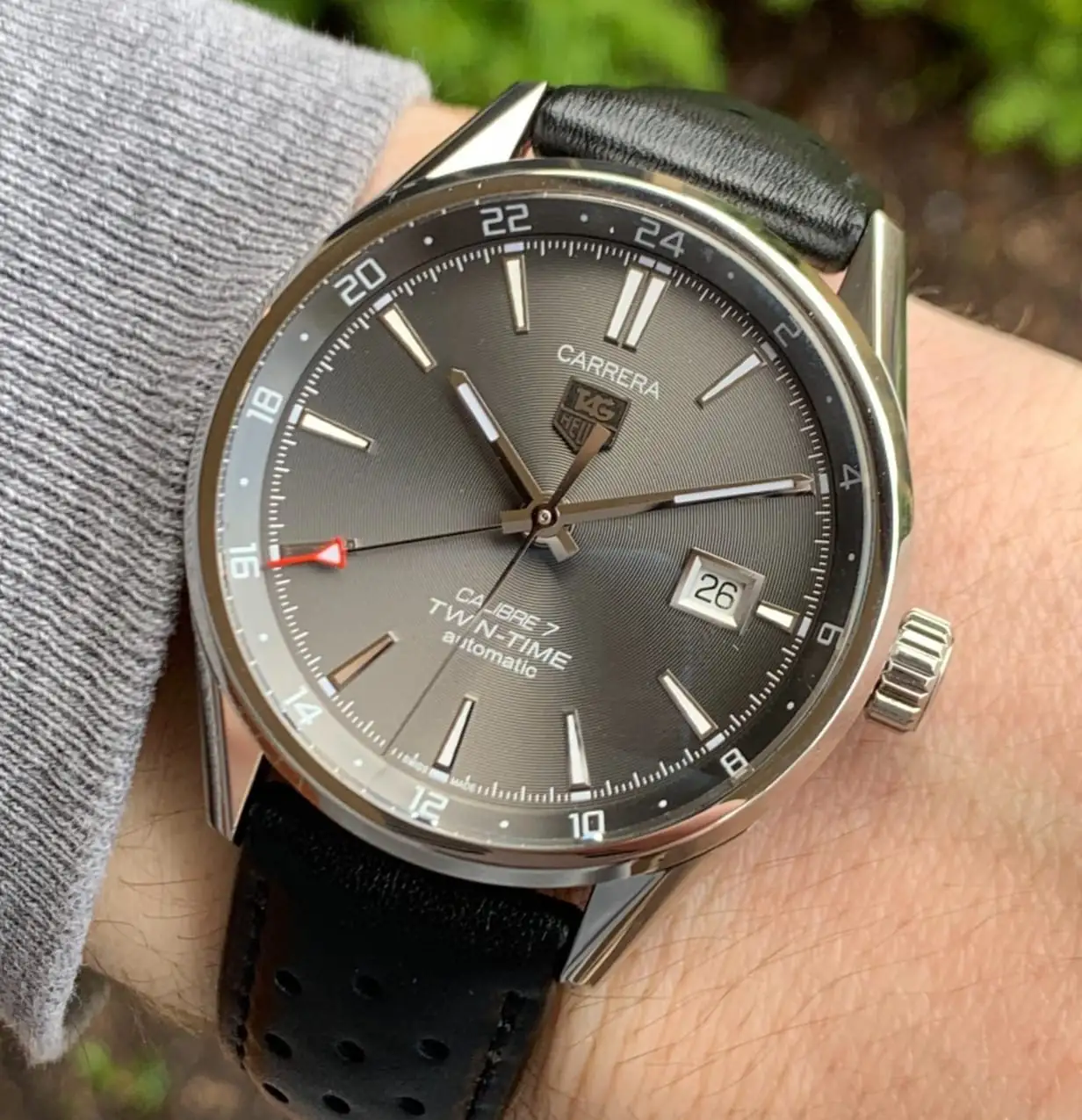 Montre TAG Heuer Carrera Twin-Time Calibre 7 Automatique WAR2012-1 - Boîte et papiers – Image 20