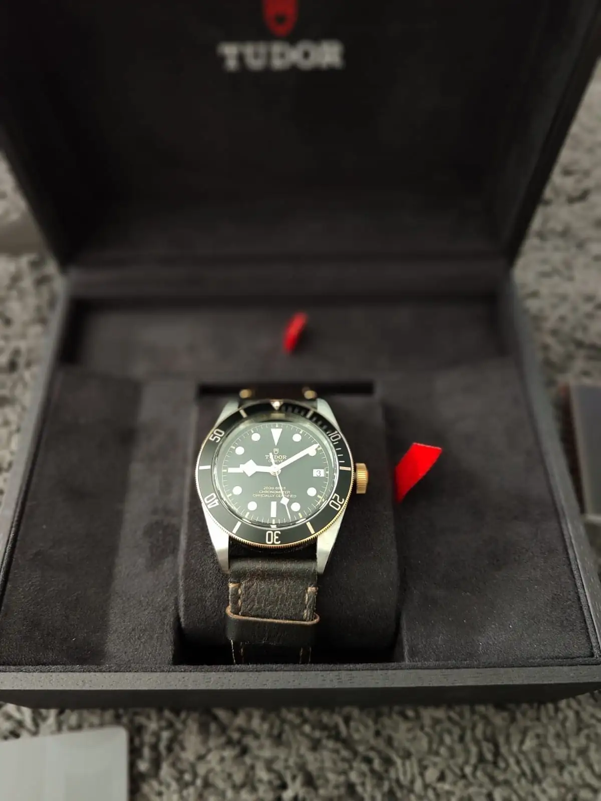 Tudor Black Bay 41 mm Acier et Or sur Bracelet | 79733N | 18 janvier 2022. – Image 2