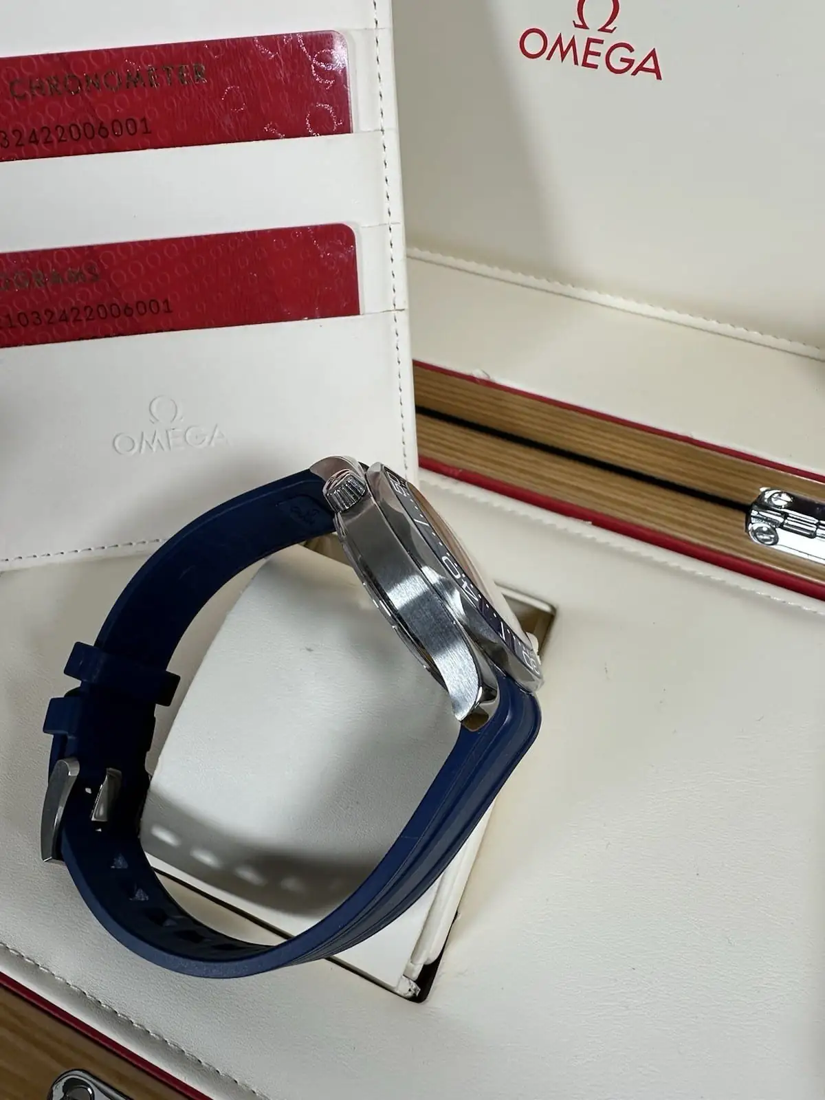 Omega Seamaster Gris/Bleu | 210.32.42.20.06.001 | 2022 | Boîte, Papiers – Image 4
