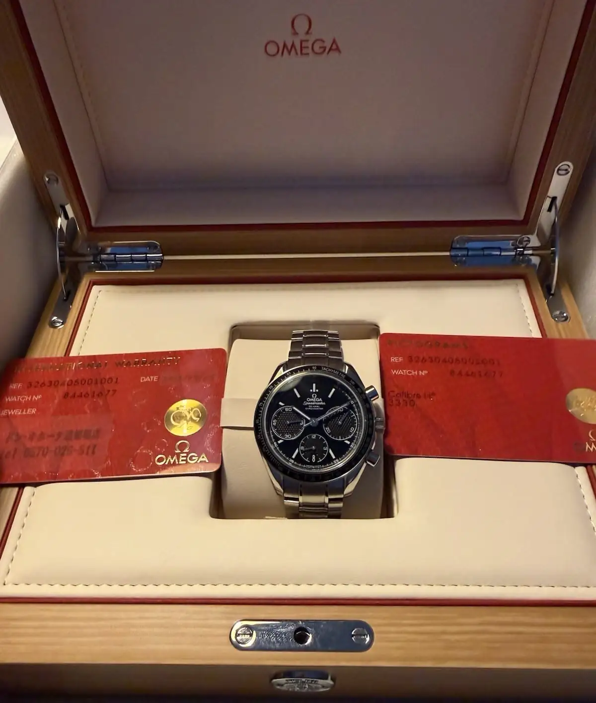 OMEGA Speedmaster Racing 326.30.40.50.01.001 Chronographe Co-Axial en acier de 40 mm – Image 2