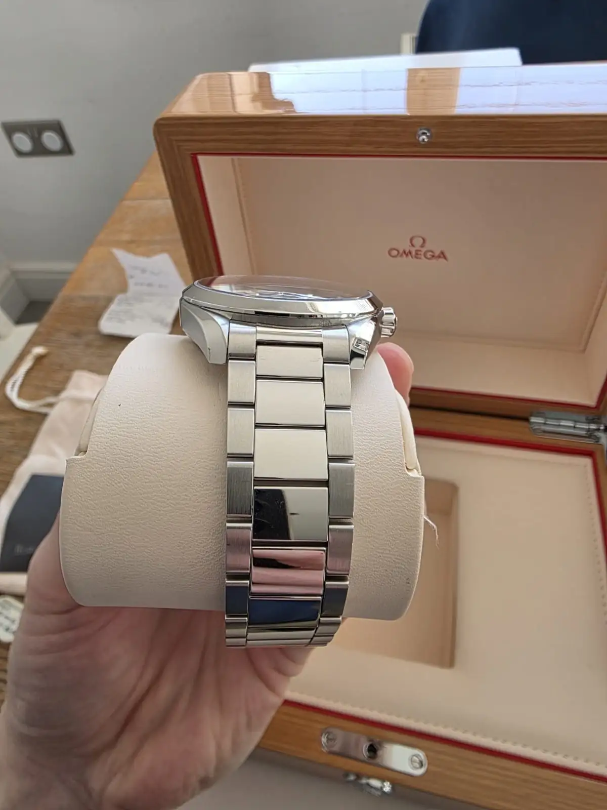 Montre Omega Seamaster Aqua Terra à cadran vert 220.10.41.21.10.001 2022 – Image 8