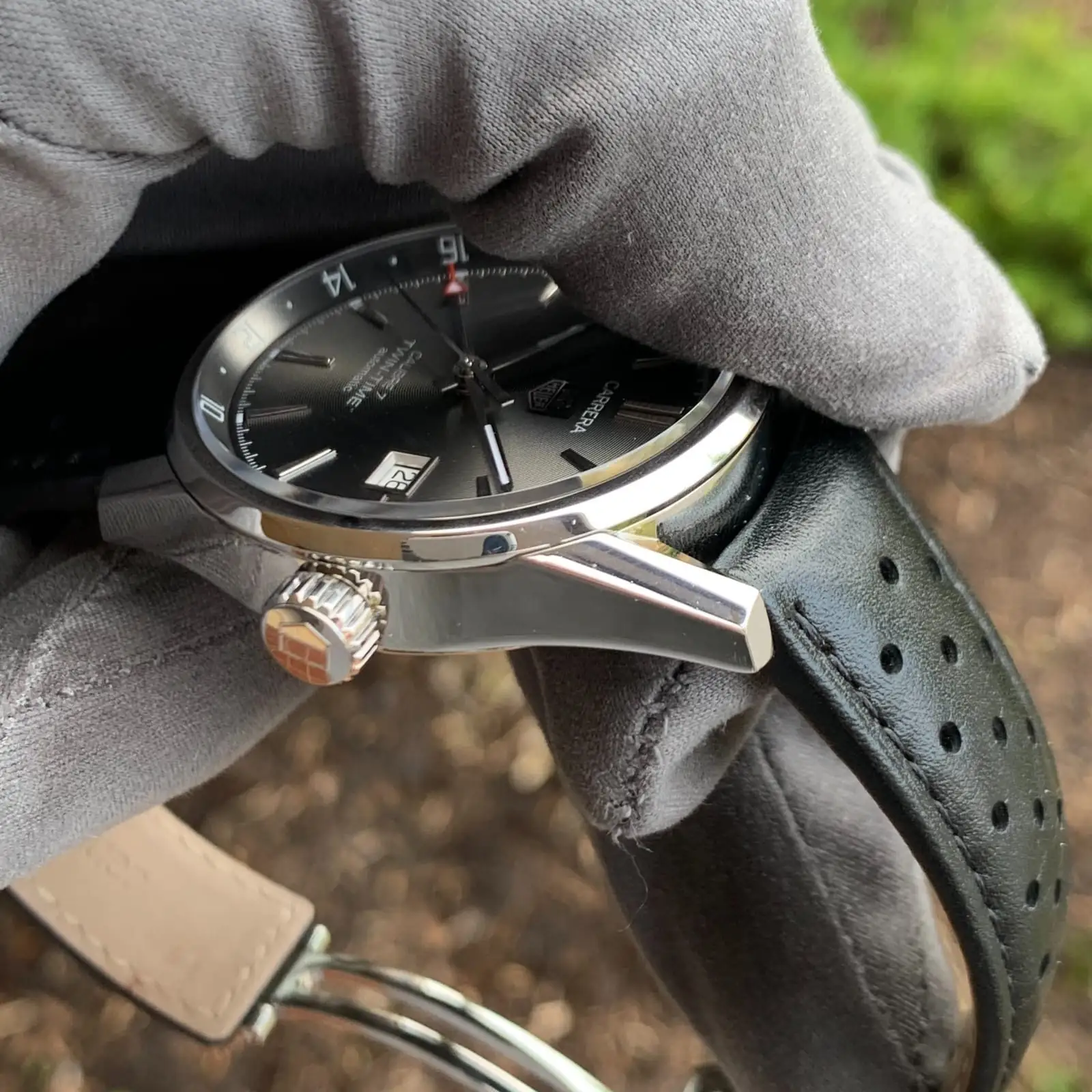 Montre TAG Heuer Carrera Twin-Time Calibre 7 Automatique WAR2012-1 - Boîte et papiers – Image 13
