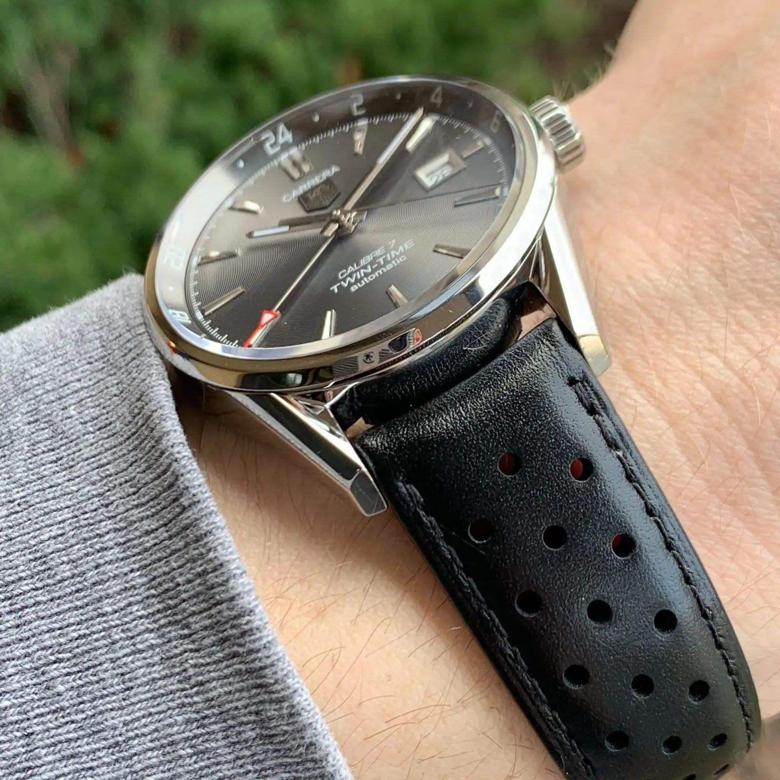 Montre TAG Heuer Carrera Twin-Time Calibre 7 Automatique WAR2012-1 - Boîte et papiers – Image 11