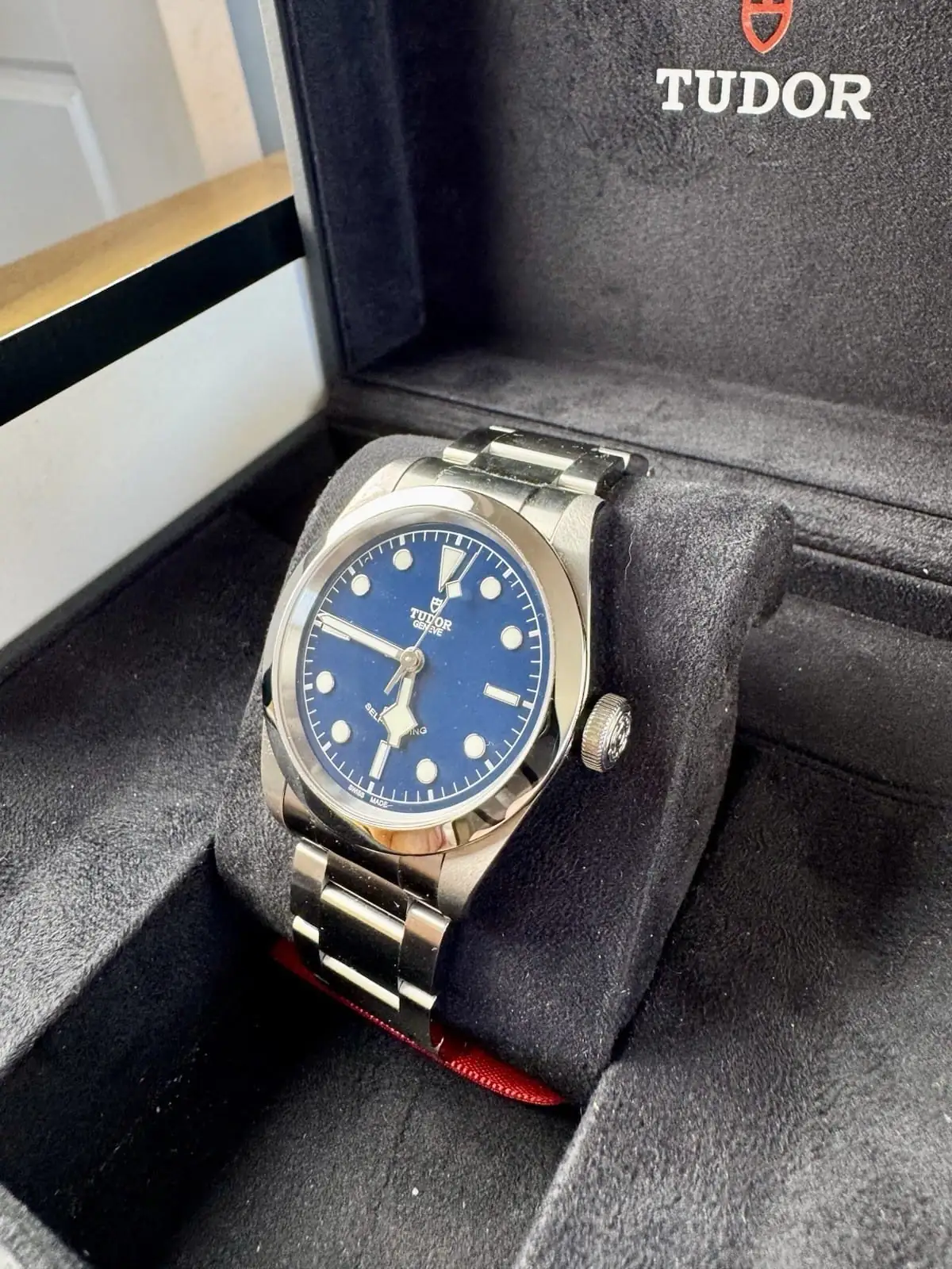 Tudor Black Bay 41 Cadran bleu 79540 (2023) Ensemble complet 41 mm Garantie jusqu'en 2028 – Image 6