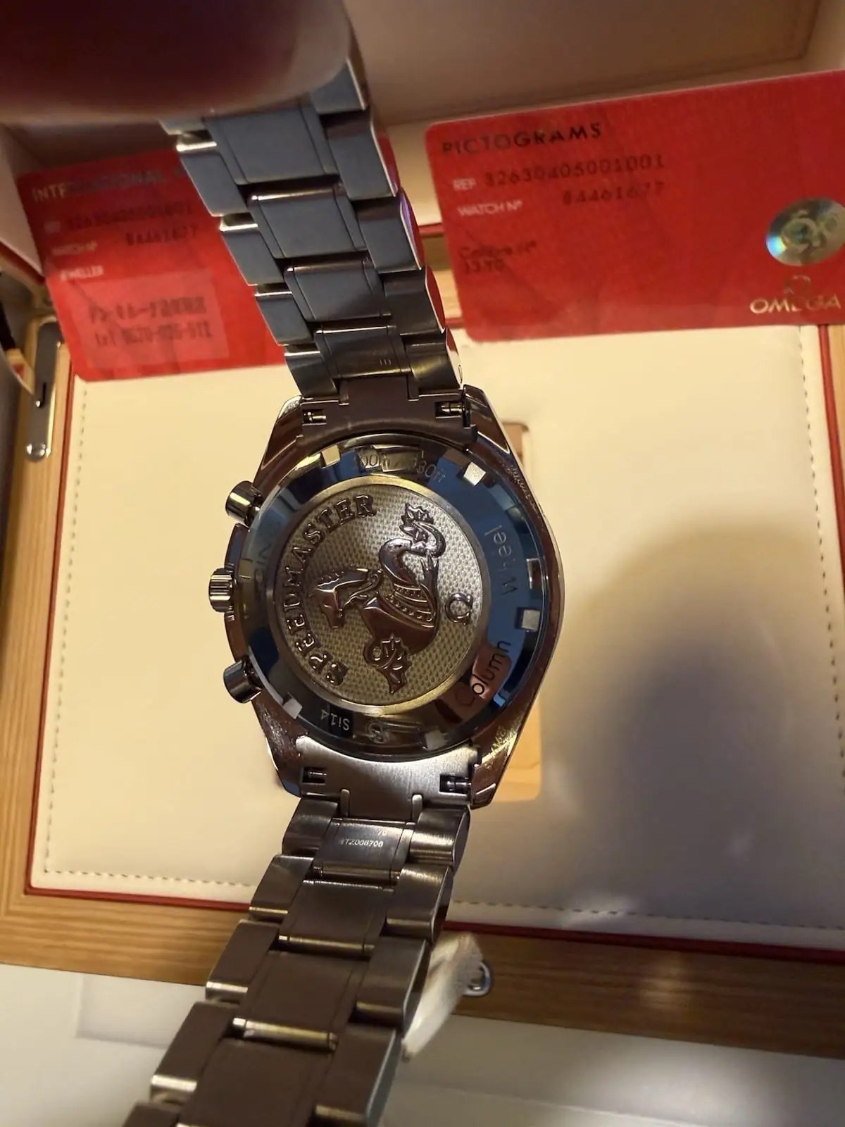 OMEGA Speedmaster Racing 326.30.40.50.01.001 Chronographe Co-Axial en acier de 40 mm – Image 4