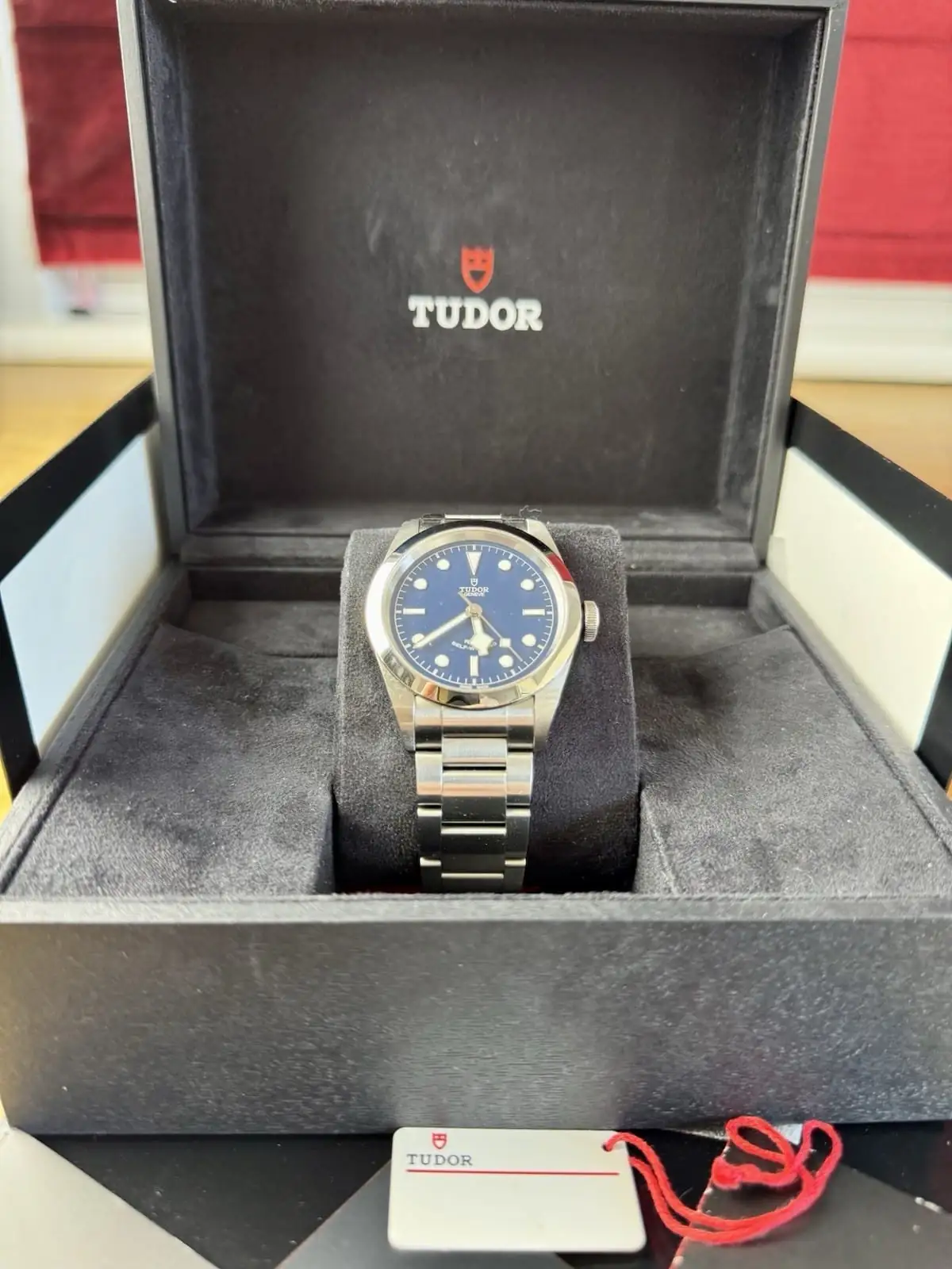 Tudor Black Bay 41 Cadran bleu 79540 (2023) Ensemble complet 41 mm Garantie jusqu'en 2028 – Image 2