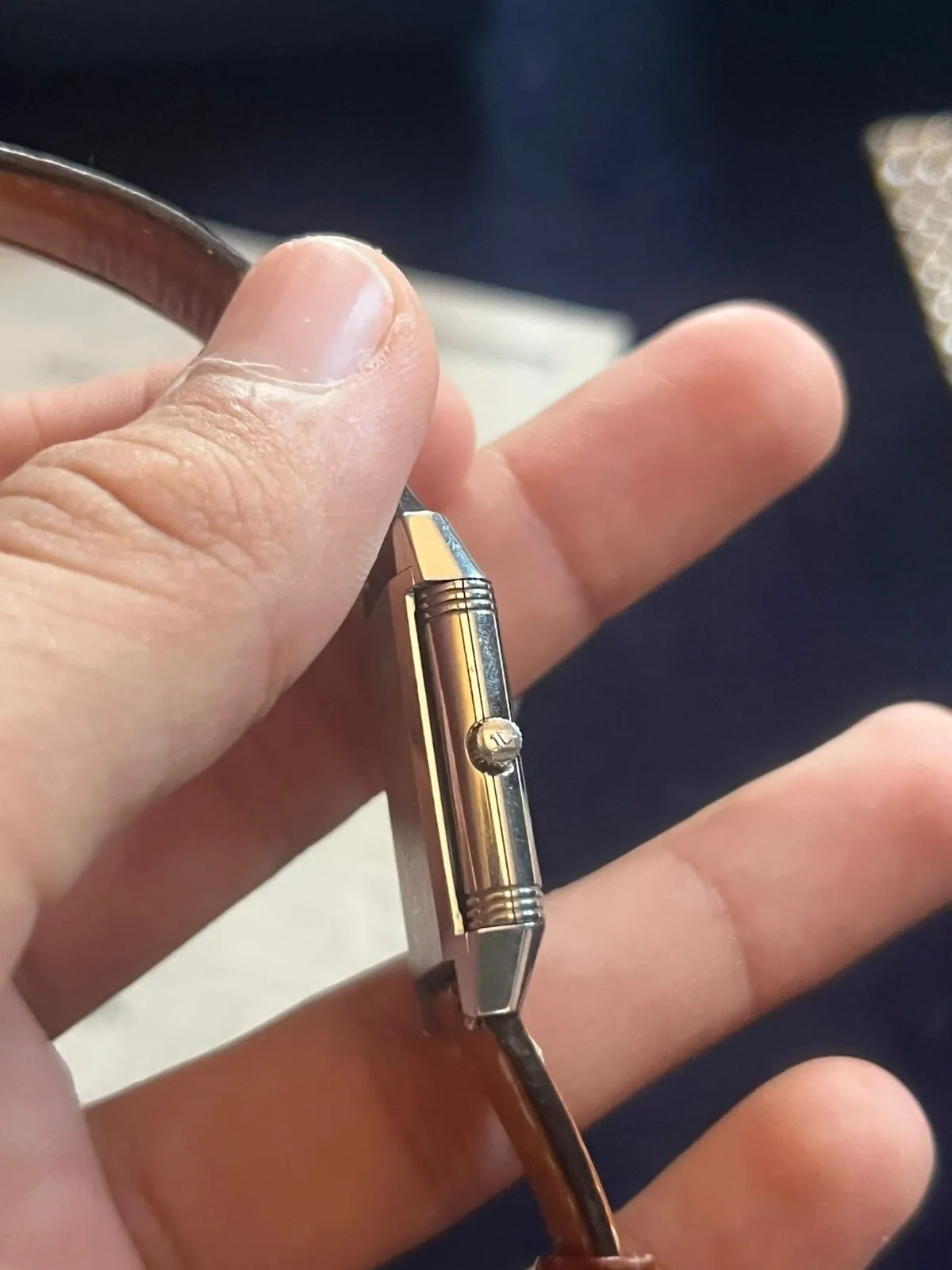 Coffret complet Jaeger-LeCoultre Reverso 260808 : bracelet en acier inoxydable, bracelet et fermoir Jaeger – Image 10