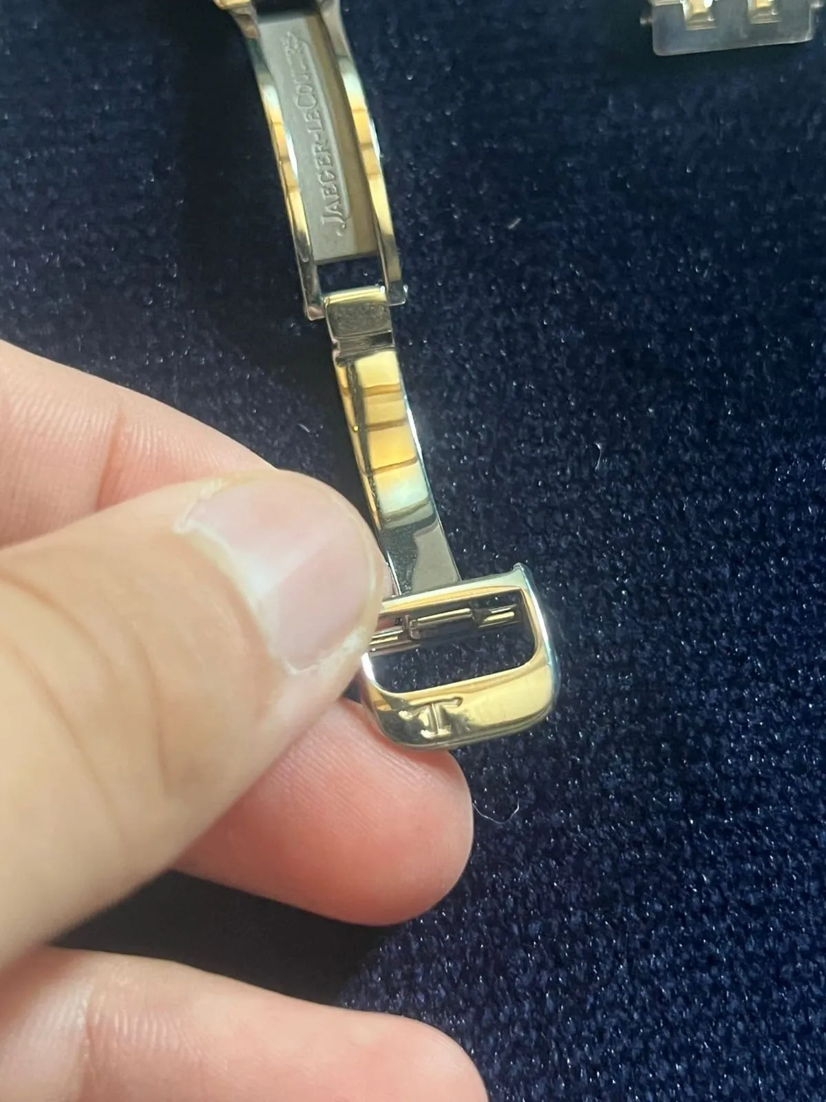Coffret complet Jaeger-LeCoultre Reverso 260808 : bracelet en acier inoxydable, bracelet et fermoir Jaeger – Image 16