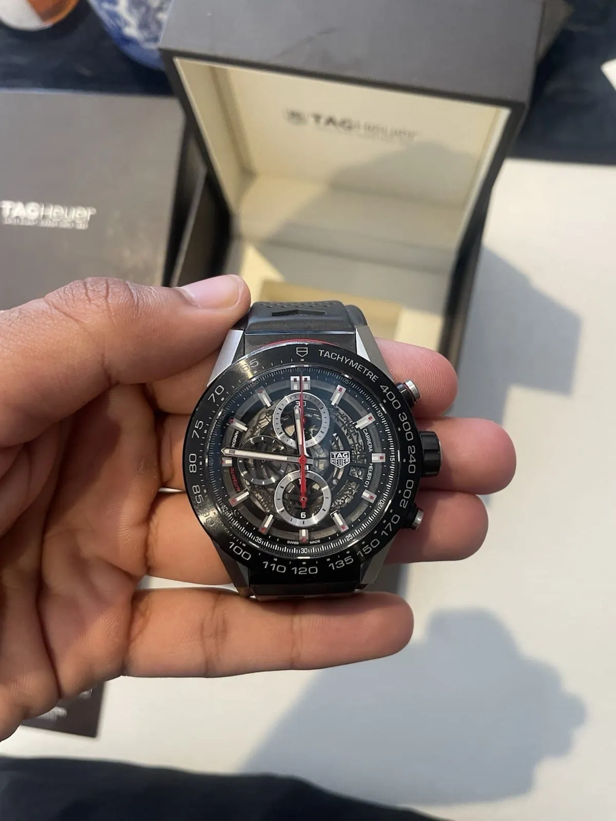 Montre homme Tag Heuer Carrera Calibre Heuer 01 Chronographe
