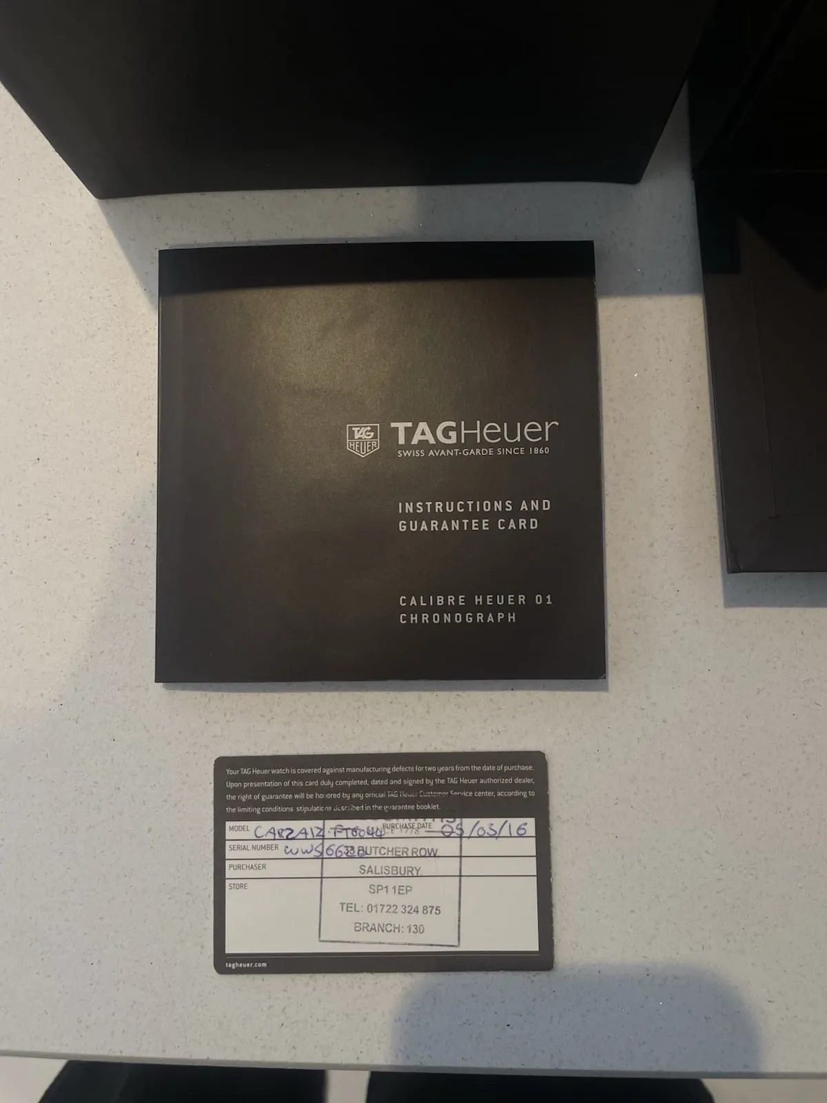 Montre homme Tag Heuer Carrera Calibre Heuer 01 Chronographe – Image 11