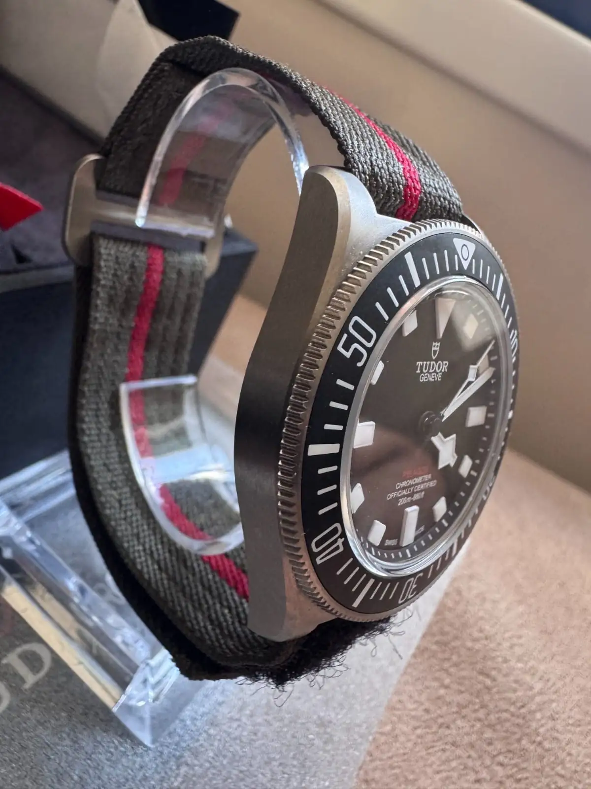 TUDOR Pelagos FXD Cadran Noir Titane 42mm 25717N Ensemble Complet 2023 – Image 3