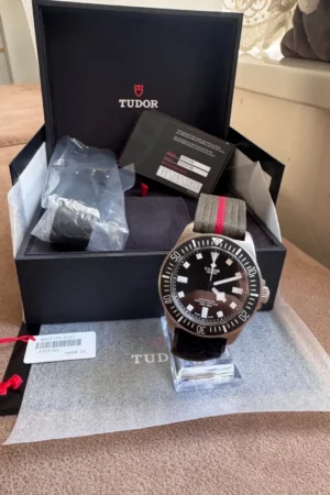 TUDOR Pelagos FXD Cadran Noir Titane 42mm 25717N Ensemble Complet 2023