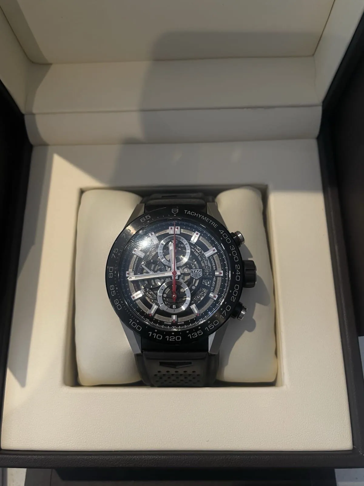 Montre homme Tag Heuer Carrera Calibre Heuer 01 Chronographe – Image 8