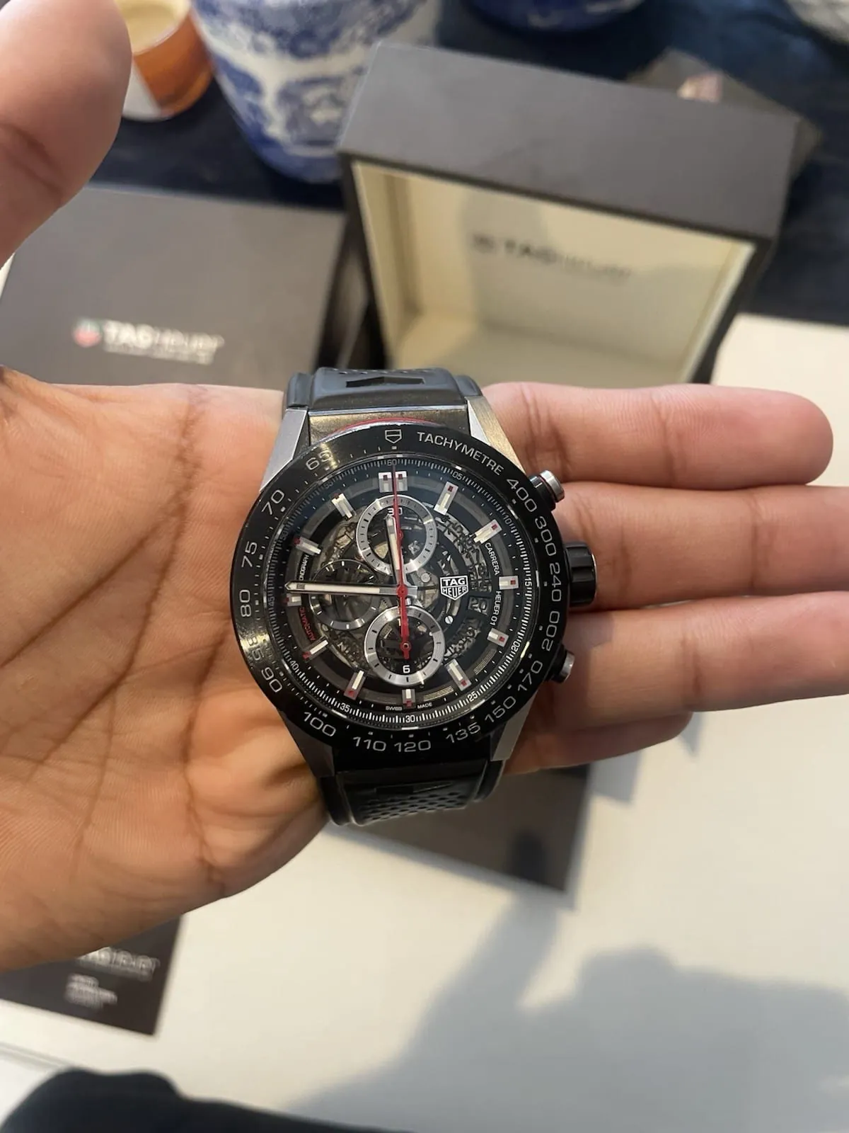 Montre homme Tag Heuer Carrera Calibre Heuer 01 Chronographe – Image 2