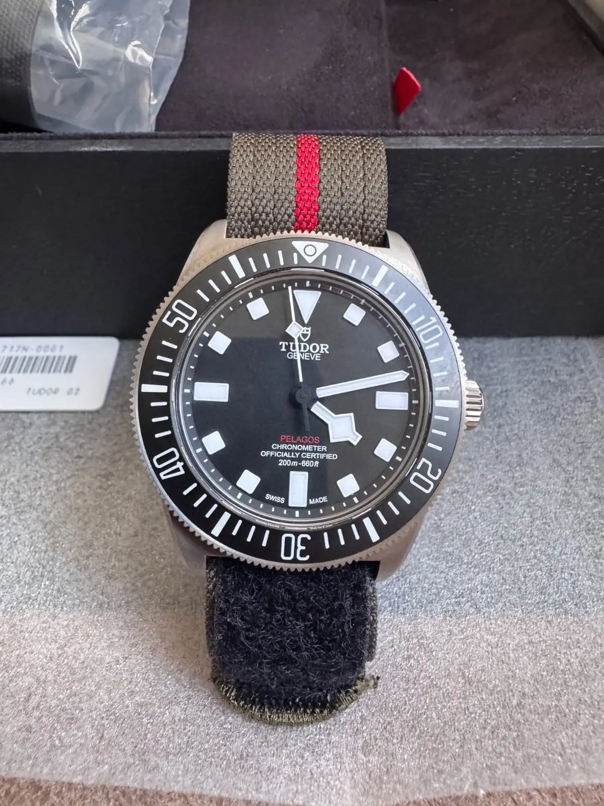 TUDOR Pelagos FXD Cadran Noir Titane 42mm 25717N Ensemble Complet 2023 – Image 6