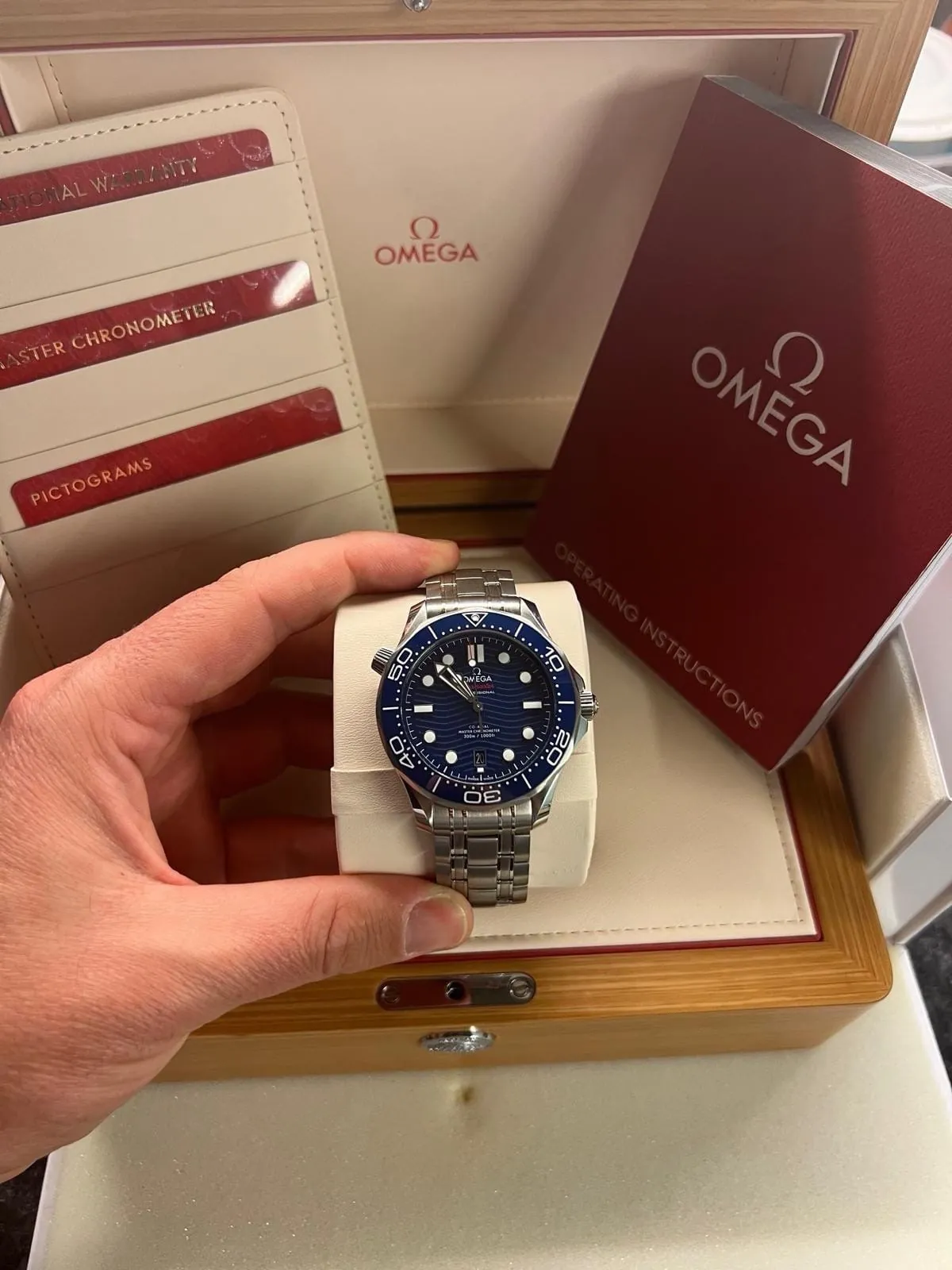 OMEGA Seamaster Diver 300M 42mm Cadran bleu 300m Réf. 210.30.42.20.03.001 – Image 2