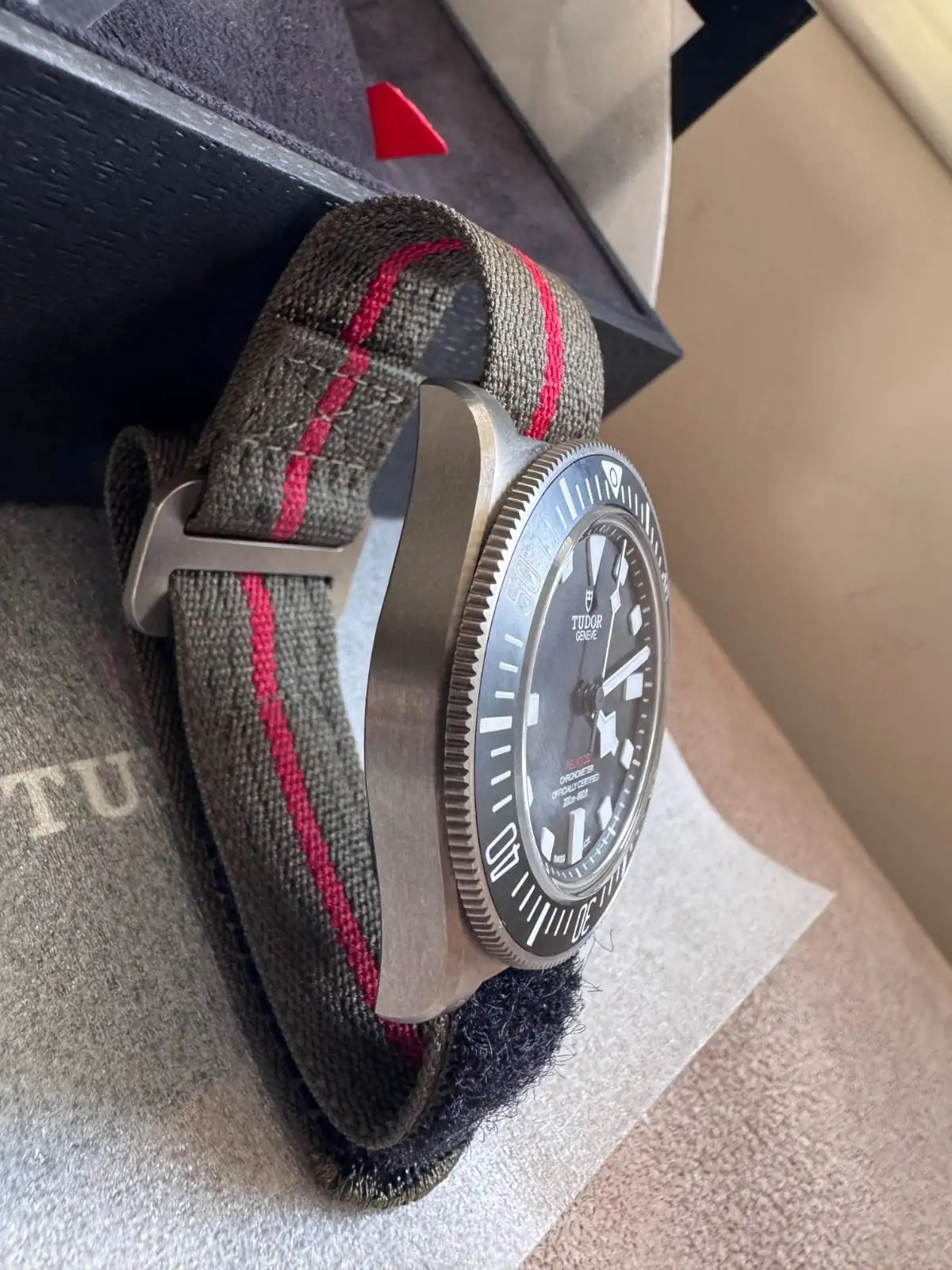 TUDOR Pelagos FXD Cadran Noir Titane 42mm 25717N Ensemble Complet 2023 – Image 7