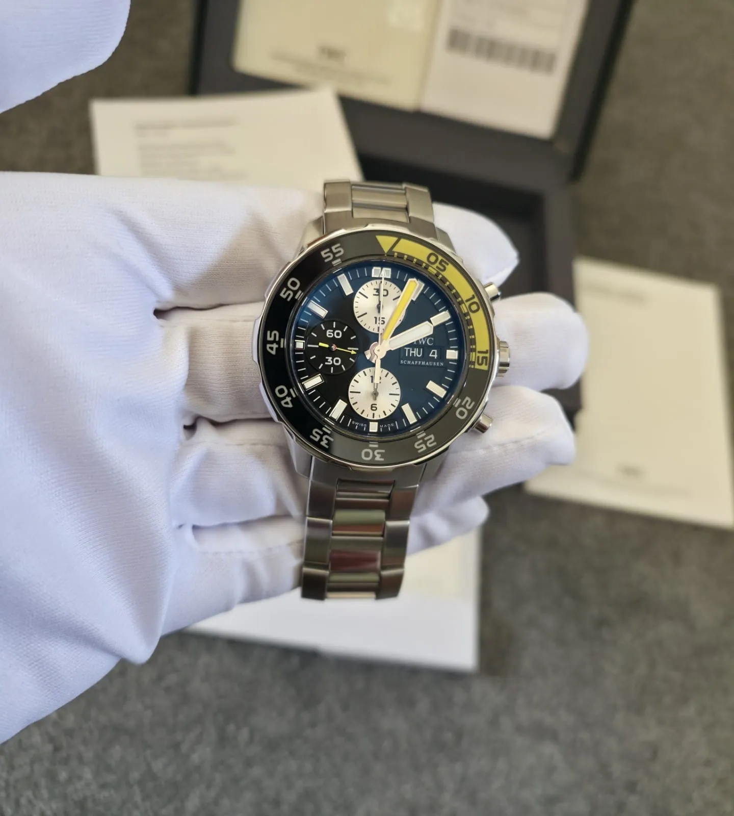 Chronographe IWC Aquatimer - IW376701, en excellent état