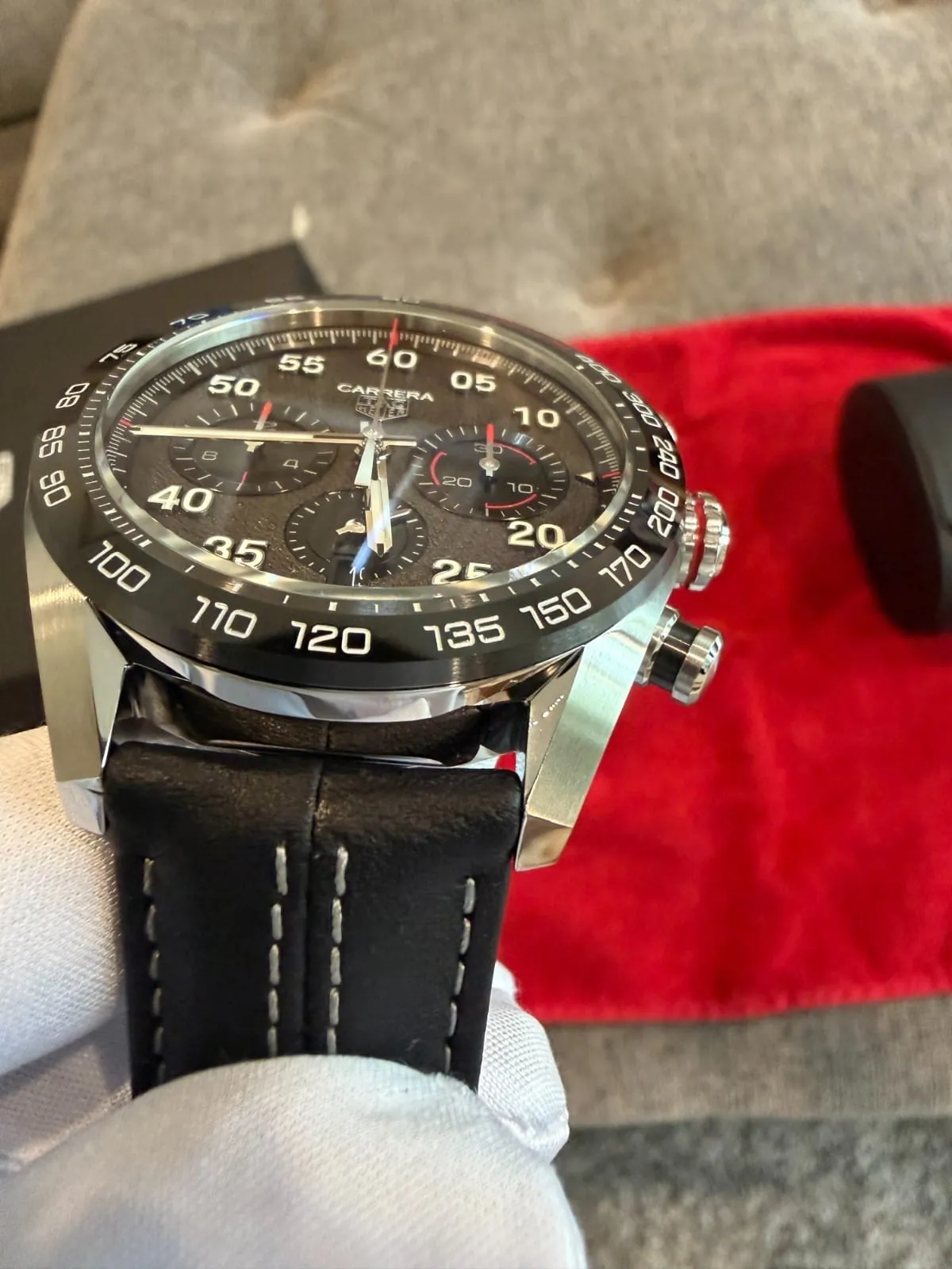 TAG Heuer Carrera Porsche Édition Spéciale CBN2A1F.FC6492 – 44 mm – Heuer 02 – Jeu complet – Image 5
