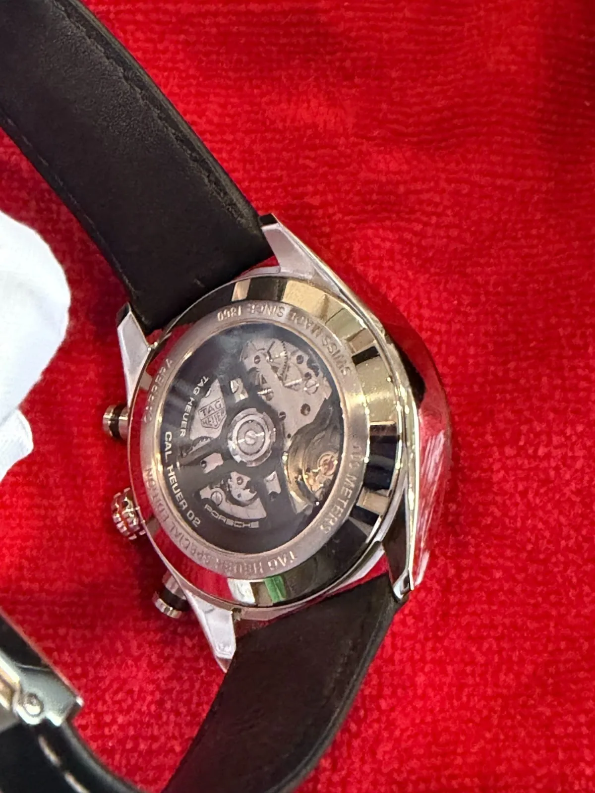 TAG Heuer Carrera Porsche Édition Spéciale CBN2A1F.FC6492 – 44 mm – Heuer 02 – Jeu complet – Image 13
