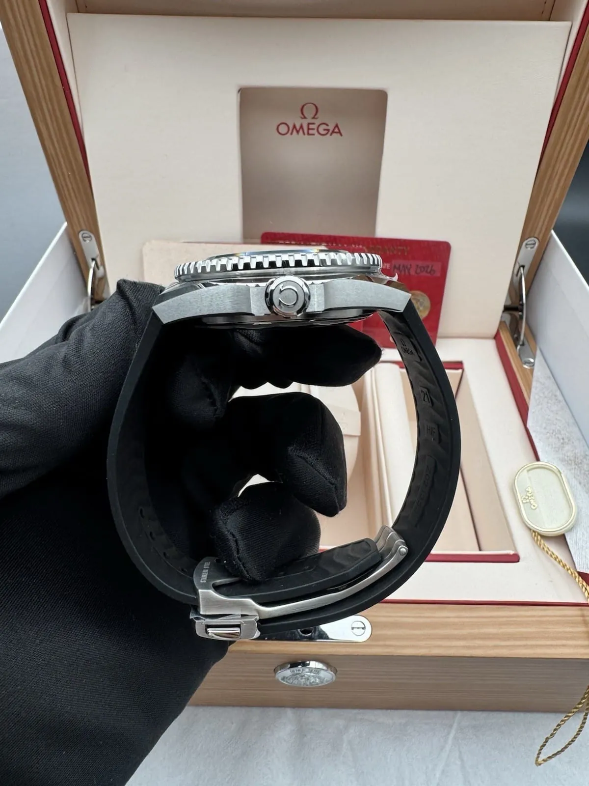 Omega Seamaster Planet Ocean 600m Bleu 42mm 2026 217.32.42.21.01.002 Caoutchouc – Image 2