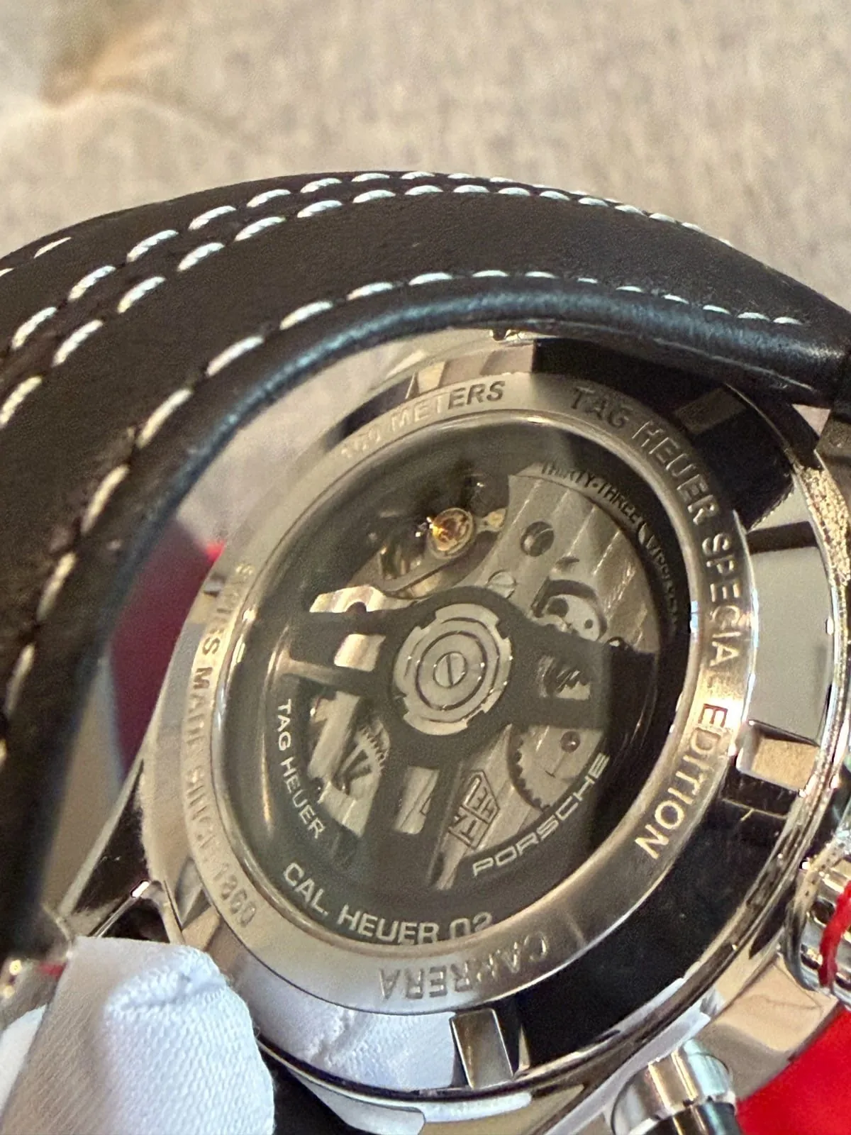 TAG Heuer Carrera Porsche Édition Spéciale CBN2A1F.FC6492 – 44 mm – Heuer 02 – Jeu complet – Image 12