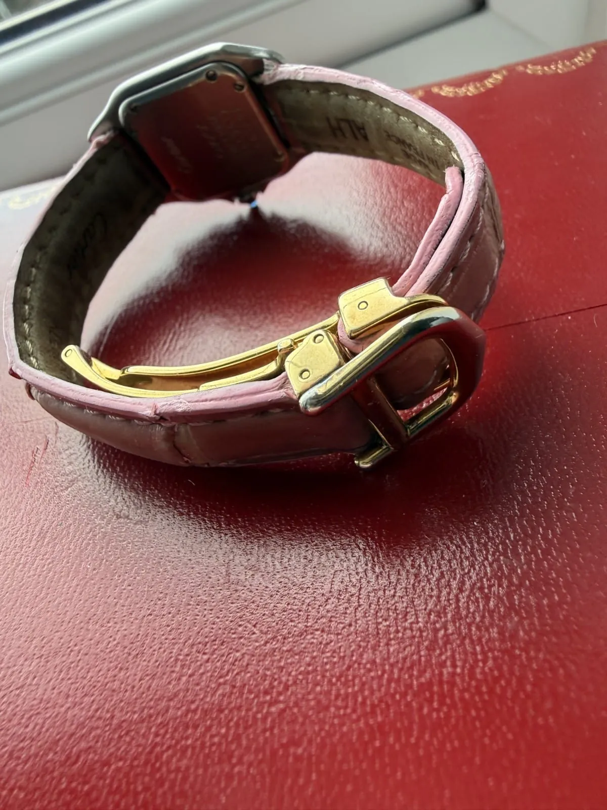 Montre Cartier Panthère pour femme - Or 18 carats et acier - Coffret complet – Image 6