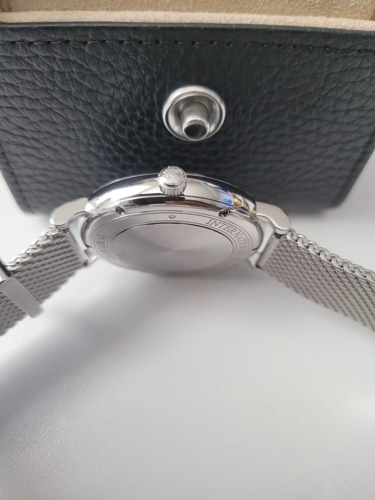Montre IWC Portofino Automatique IW356506 Cadran Bleu 40 mm Ensemble Complet Carte de Garantie 2021 – Image 4