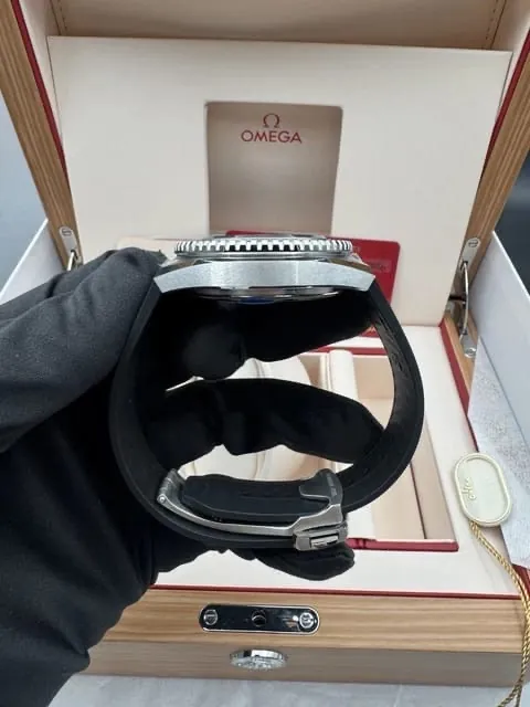Omega Seamaster Planet Ocean 600m Bleu 42mm 2026 217.32.42.21.01.002 Caoutchouc – Image 3