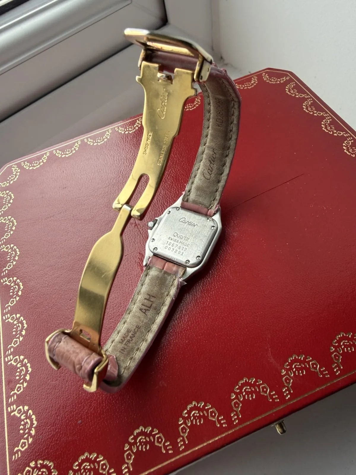 Montre Cartier Panthère pour femme - Or 18 carats et acier - Coffret complet – Image 5