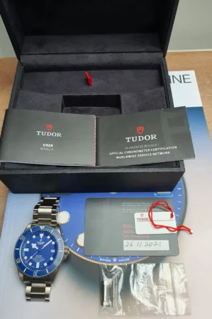 Montre homme TUDOR Pelagos bleue - 25600TB